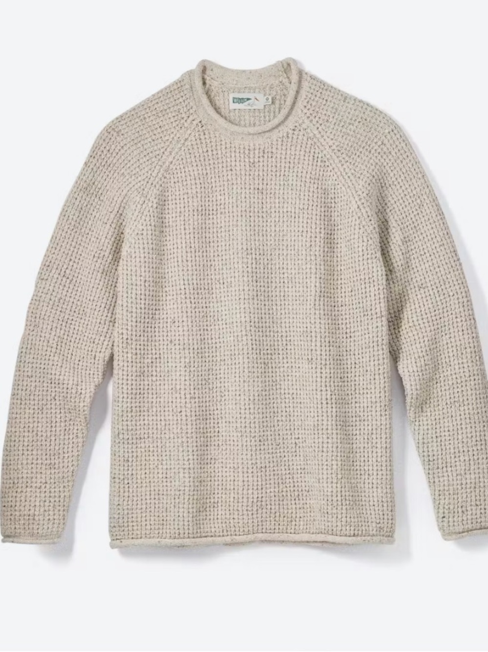 Wellen Recycled Cotton Headlands Rollneck Sweater